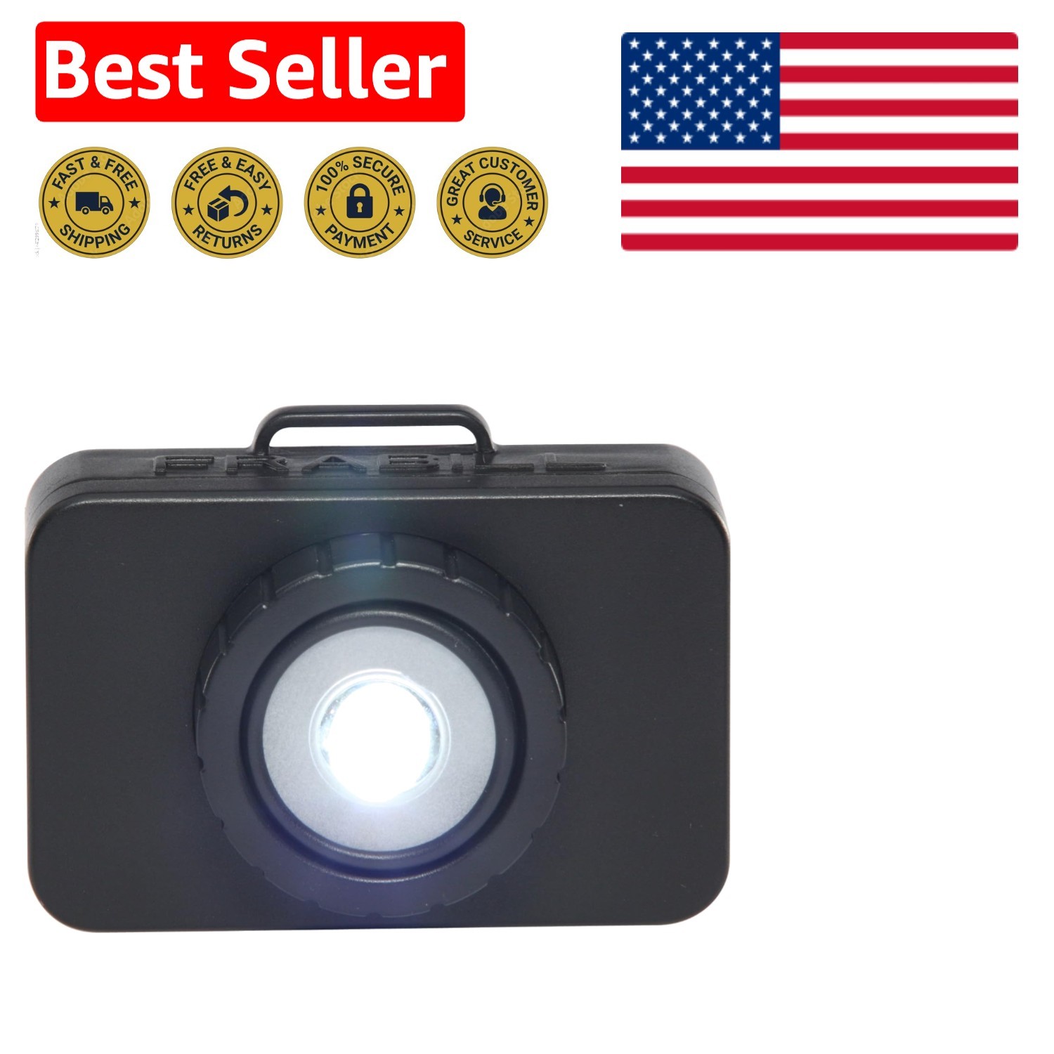 Frabill 1610 Multicolor Ice Fishing Light – Durable and Versatile for Shelters