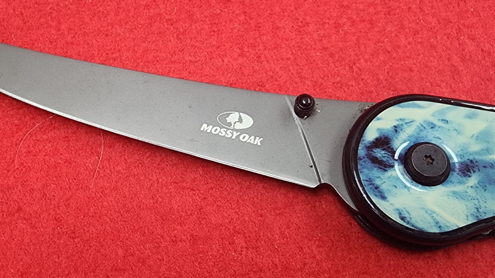 MOSSY OAK FISHING ANGLERS FILET KNIFE FOLDABLE 12″ LONG FAST SAME DAY SHIPPING