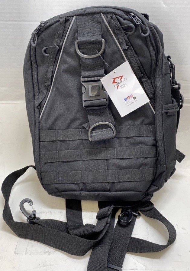 Piscifun Fishing Tackle Backpack Waterproof Tackle Bag Storage/ 2 Plastic Cases