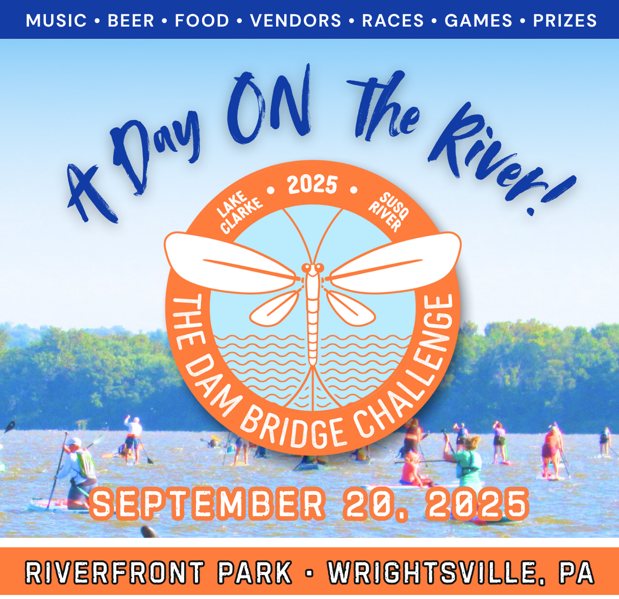 Gunpowder RIVERKEEPER Shows Up in Solidarity with the Lower Susquehanna RIVERKEEPER for the 2025 Dam Bridge Challenge