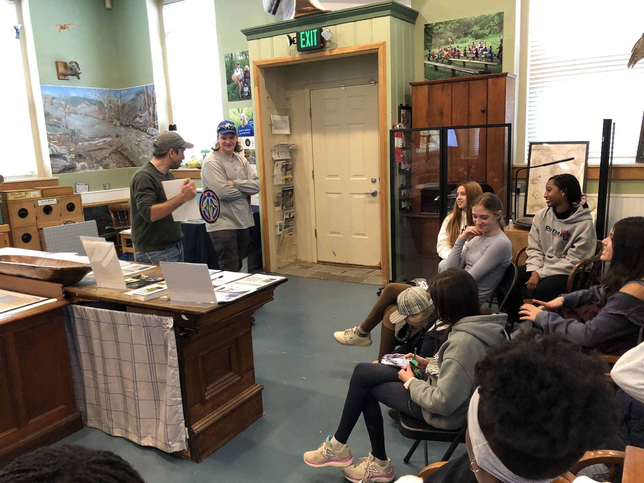 Oldfields School Visits Gunpowder RIVERKEEPER® at Sparks Bank Nature Center