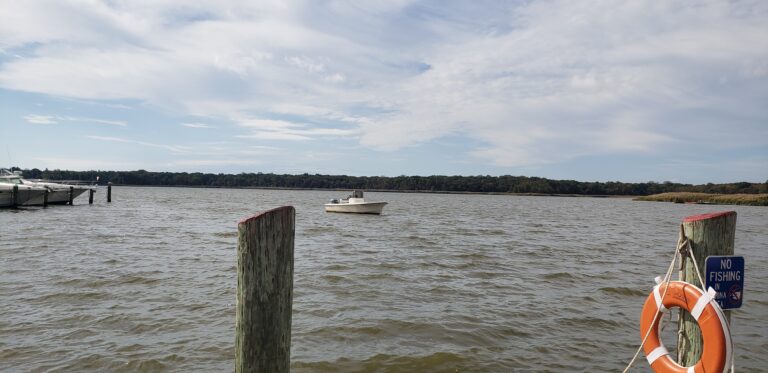 Overpass of Landsat-9 Calls for Tidal Monitoring on the Gunpowder River